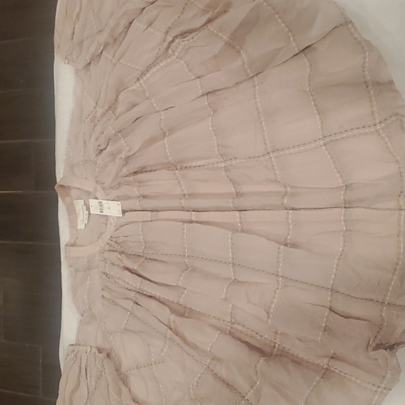 Anthropologie Tops - Anthropologie Mauve Moon Top NWT Size XL